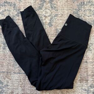 Lululemon Athletica Align Black High-Waisted Leggings sz 4